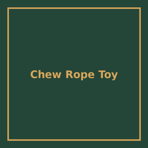 Chew Rope Toy